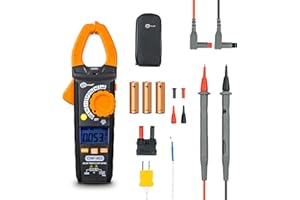 SONEL Pinza amperometrica digitale CMP-403 400A, Corrente AC/DC, Tensione AC e VFD, Tensione DC, Resistenza, Frequenza, Capacità (CMP-403)