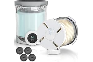 Kssvzz 2 Stück Behälter für Ninja Creami Swirl, Kompatibel mit Ninja Creami NC701EU NC700 Serie Softeismaschine - 16oz Spülmaschinenfest, BPA-frei, mit 4 Ersatz-Swirl-Düsen