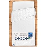 Böhmerwald Natur Edredón, Seda, Blanco, 200x135x3 cm