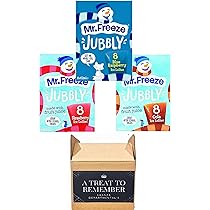 Mr Freeze Ice Jubbly Ice Lollies Pack Of 3 Blue