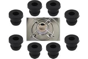 ‎STYYL STYYL 8 Stück Topfträgergummis passend für Topfstützen mit 5mm Stäben von Dometic, Smev und Thetford