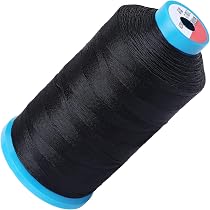 Nylon-Nähgarn 1500 Yard T70#69 – Hochfest Für Leder, Schuhe, Taschen Inkl. 7 Nähnadeln