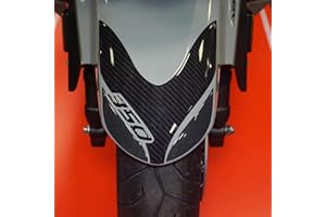 labelbike - Adesivo in Resina Gel 3D Protezione Parafango anteriore compatibile con Honda Forza 350 2022