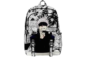Gumstyle Anime Sac à Dos Sac d'école Imprimé en 3D Cartable Laptop Backpack Etudiant Fille Garçon Sac Scolaire de Voyage 1154/8