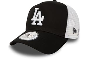 New Era Los Angeles Dodgers A Frame Adjustable Trucker Cap Clean
