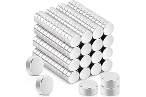 MAGXCENE 200PCS Petits 5x2 mm Aimants Néodyme Aimants Puissants Aimants pour Tableau Magnétique, Réfrigérateur, Tableau Blanc, Images,Carte,Calendrier
