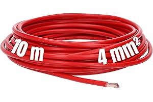 10 m 4 mm² cavo LAPP H07V-K cavo singolo cavo flessibile (rosso)