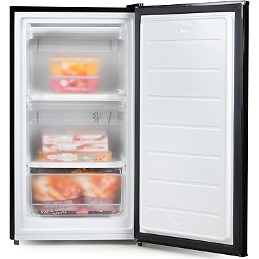 Corbero Verticale vriezer, 168 l, elektronische bediening, 6 vakken