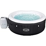 Lay-Z-Spa Miami Hot Tub, 120 AirJet Massage System Inflatable Spa with Freeze Shield Technology, 2-4 Person