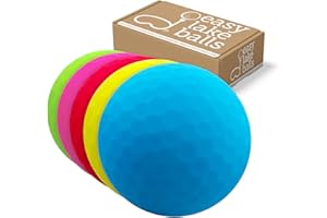 EASY LAKEBALLS 25 pelotas de golf de colores de calidad AAA/AA