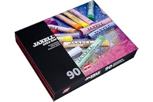 Honsell Jaxell Kit de Pastel d'artiste Extra Fin en cartonetui/kit dans Une boîte en cartonetui, Couleurs Vives Vives pour Artistes Amateurs, Loisirs, école et Formation