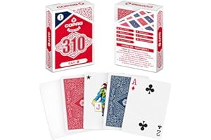 COPAG 310 Gaff Playing Cards - Superior Performance, Durability and Linen Finish, Red, Great Gift For Any Card Enthusiast