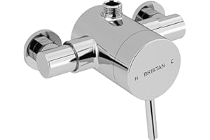 Bristan PM2 SQSHXTVO C Prism Exposed Sequential Top Outlet Shower Valve, Chrome