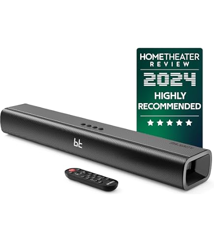 Soundbar TELE System SONIC 30W - Bluetooth 5.0, HDMI ARC, USB, Alimentación 12V Para TV Y Caravana, Incluye Mando Y Cable Coche