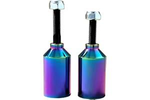 ENVYSCOOTERS Blunt Chevilles de trottinette en aluminium Rainbow Neochrome avec axes