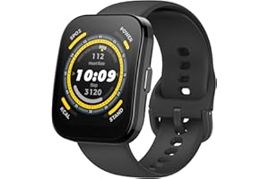 Amazfit Bip 5 Smartwatch con pantalla grande de 1,91", llamadas Bluetooth, Alexa, GPS, batería de 10 días duración, rastreado