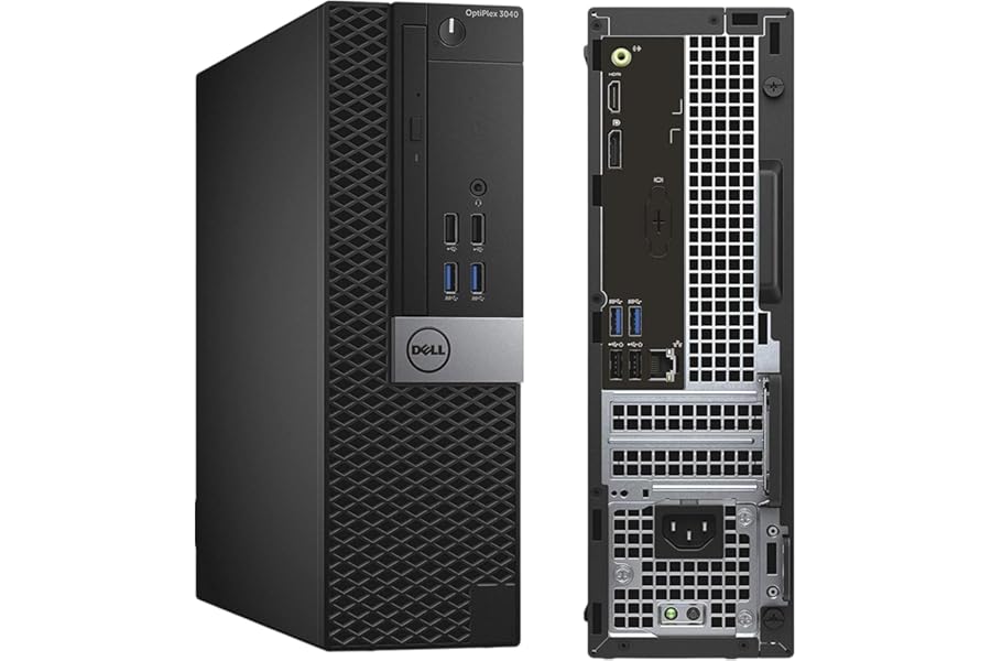 Dell FAST OptiPlex i7-6700 SFF Desktop Computer PC - Intel Core i7 6th Gen (4-cores up to 4.00GHz), 32GB RAM, 1TB SSD Storage, HDMI 300Mbps USB WiFi Windows 11 Pro OS (Renewed)