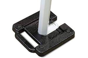 BULHAWK SET OF 4 HEAVY DUTY 5KG IRON STEEL POP UP GAZEBO LEG WEIGHTS PLATES