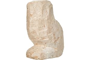 Honsell 79213 Rohling Eule, vorgefertigte Figur aus Speckstein, ca. 10 cm groß, zum Bearbeiten mit Raspel und Feile, ideal auch für Kinder, bunt