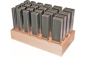 CNC QUALITÄT Jeu de cales parallèles 24 pairesLongueur 150 mm