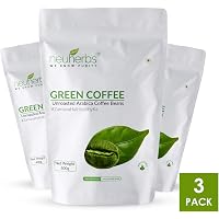 Neuherbs Green Coffee Beans For Weight Loss: 400 G, Pack Of 3