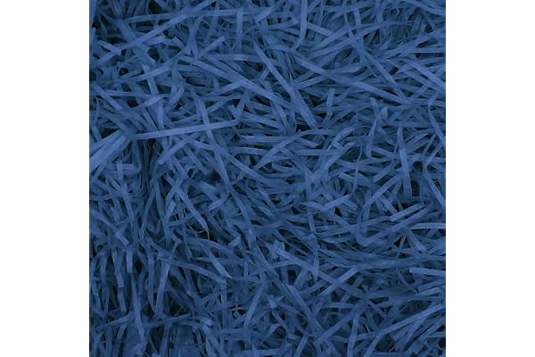 200g Raffia Remplissage Cadeau Hamper Shred Papier Déchiqueté Remplissage Cadeau pour Party Hamper Remplissage et Emballage Cadeau pour Boîte Cadeau Décorations (Bleu Foncé)