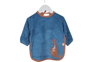 schlummersack Baby-Lätzchen wasserdicht mit langen Ärmeln in verschiedenen Designs für Jungs und Mädchen von 6-24 Monaten