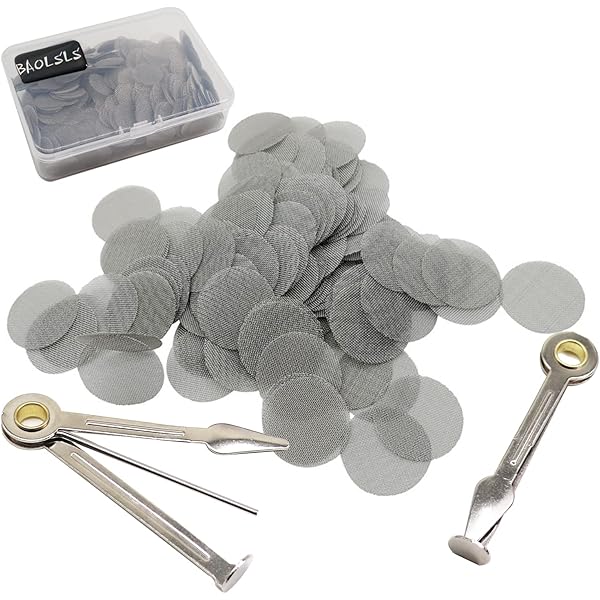 Pipe Screens 15Pcs 0.5" Premium Diameter Stainless Steel 1/2 Inch Screen Mesh Fi