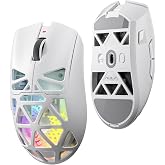 Aula SC620 PAW3311 Sens&ouml;r 12000 DPI 1000Hz Kablolu ve Kablosuz Gaming Oyuncu Mouse Beyaz