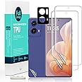 Screen Protector For Motorola Moto G85 5G 6.67"[2 Pack],Flexible TPU Film,With 1Pc Camera Lens Protector,1Pc Back Film,Bubble Free,Easy to install