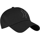 Oulm Black Baseball Solid Cap - (CP-21 