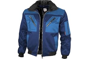 QUALITEX HIGH QUALITY WORKWEAR Qualitex - Pilotenjacke 4 in 1 - Kragen und Ärmel abtrennbar - mehrere Farben