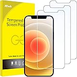 JETech Screen Protector for iPhone 12/12 Pro 6.1-Inch, Tempered Glass Film, 3-Pack