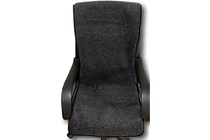 ‎ALPENWOLLE Sesselschoner anthrazit 100% Merinowolle 50x200cm, Sitzauflage, Sesselüberwurf, Überwurf, Sesselauflage