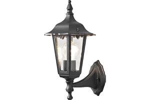 Konstsmide Firenze 7232-750 vägglampa/B: 19 cm D: 22 cm H: 36 cm/1 x 60 W/IP43/lackerad aluminium/matt