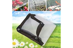 SDLLG Filet de Jardin pour Animaux de Compagnie - Non Perdu - Feuilles tombées dans l'étang à Poissons - Transparent et Visible, moustiquaire - Haute perméabilité à l'air