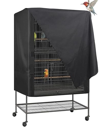 Vogelkäfig-Abdeckung Atmungsaktiv – Für Papageien, Wellensittiche, Kanarienvögel