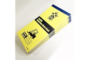 Good To Go Safety Forklift Check Books - Pack of 5 Books (51302) - total of 125 inspections