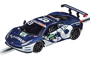 Carrera GO!!! Ferrari 488 GT3 AlphaTauri AF Corse No.23 I Rennbahnen und lizensierte Slotcars | bis zu 2 Spieler | Für Jungs und Mädchen ab 6 Jahren & Erwachsene