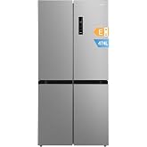 Comfee ' 474L Large Refrigerator, American Refrigerator 4 Doors, Vario Box | Adjustable Temp, External Display, Control and M