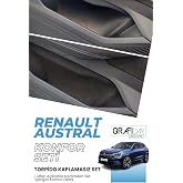 Graficar Design Renault Austral Konfor Seti̇ Eşya Saklama Cepleri İ&ccedil;in Hazır Kumaş Kaplama Ses Giderici İzolasyon Ama&ccedil;lı Set
