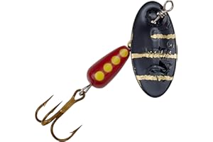 Panther Martin Classic Spinners regolari (Zebra Nero, Taglia 1 gancio)