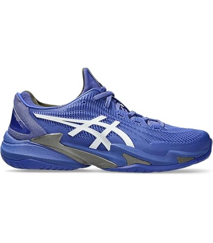 ASICS Court FF 3 Novak Tennis Lace-Up Blue Synthetic Mens Trainers