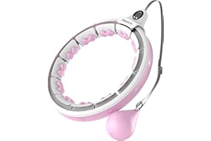 PROIRON Hula Hoop Fitness Staccabile, Hula Hoop per Adulti e Bambini, Ulaop Fitness con Comodo Imbottito in Schiuma per Sport, Perdita di Peso e Divertimento