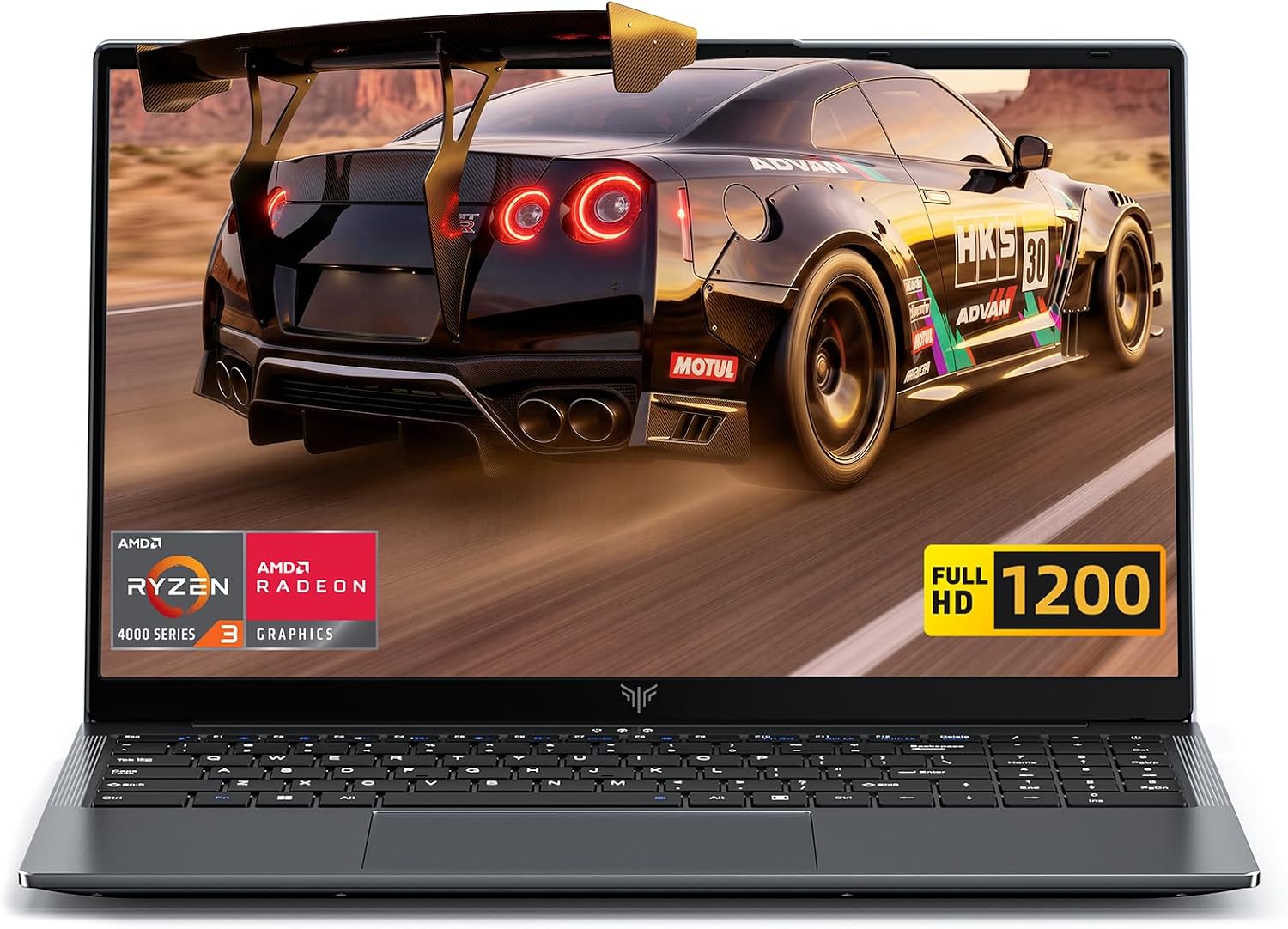 Tivique 2026 16 Inch FHD Laptop Ryzen 4300U Quad-Core (Processor Up to 3.7GHz) - 16GB DDR4 RAM 512GB M.2 SSD, Support Dual-Band WiFi, HDMI, USB 3.2,BT 5.2, 1200 16:10 HD Display, 5000mAh Long-Batter