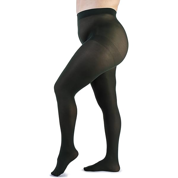 Collant Opachi 200 D Taglie Forti - Nero - - 8.00 - Foto 3