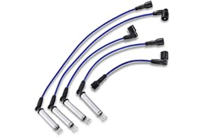 ATEC Germany 1x jeu de câbles d'allumage complet (composé de 4 câbles d'allumage) Compatible avec OPEL CALIBRA A (C89), VECTRA A (J89), VECTRA A CC (J89)