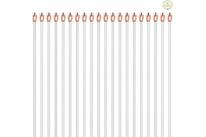 Haisheng 20PCS Sensor de Temperatura 3D NTC Sensor Termistor Impresora 3D Sensor NTC Termistor NTC 100K Termistor Impresora 3D 100K Termistor Ender 3 para Extrusora Impresora 3D (3.4 cm)