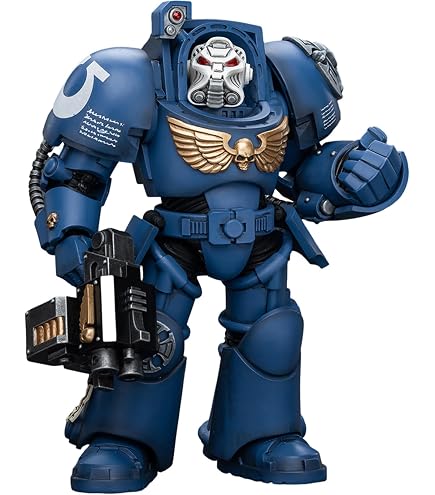 Joytoy Tech - Warhammer 40K - Ultramarines Hellblasters Brother Torsus, Action Figure 1/18, Collezionabile
