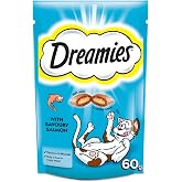 Dreamies Kedi &Ouml;d&uuml;l Maması, Somonlu, 60 G